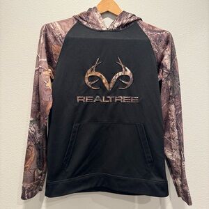 Realtree Black and Brown Camouflage Hoodie